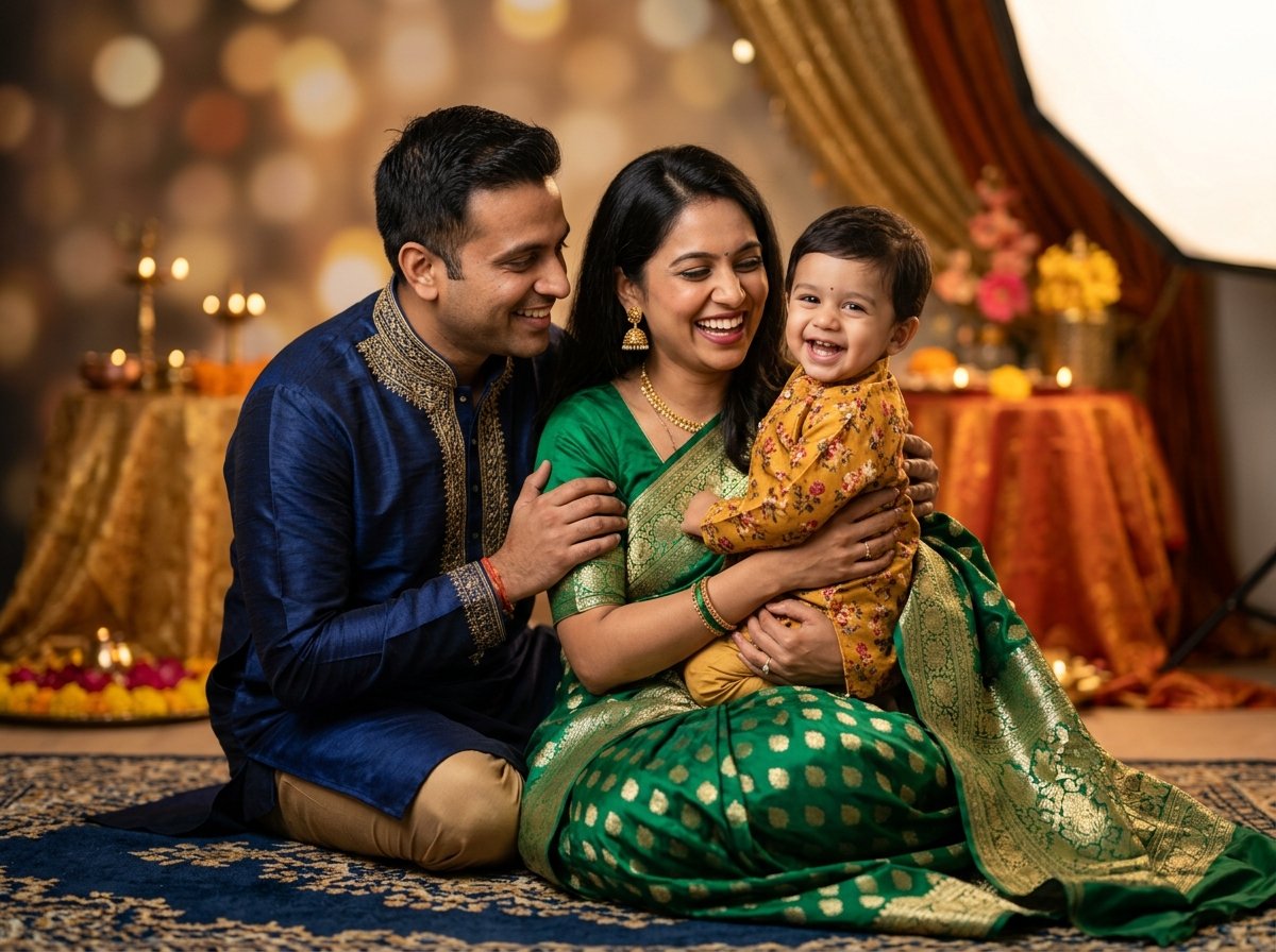 Royal Heritage Family & Generational Studio Portrait
