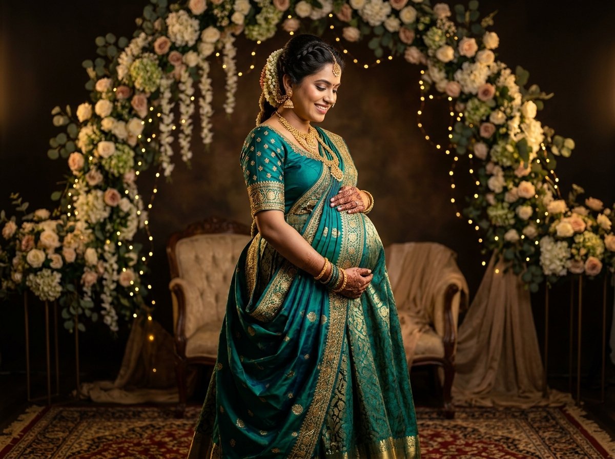 Mayuri Studio Royal Maternity Portrait